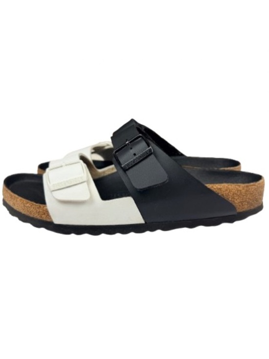 Birkenstock Shoes - Birkenstock Arizona Split Black White Birko-Flor Sandals EU 42 Unisex Normcore